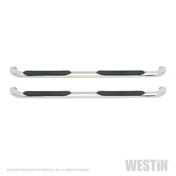 Westin Automotive 99-13 SILVERADO/SIERRA 1500 EXT CAB/99-14 2500/3500HD EXT CAB POL PLAT OVAL STEP BAR 21-1680 - main